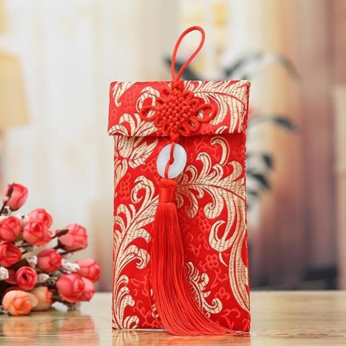*ĐỒ CHUẨN* COMBO 10 Bao Lì Xì Vải Gấm Lì Xì Tết Nhiều Hoa Văn Cao cấp Ngày TếtCưới Hỏi Nạp Tài