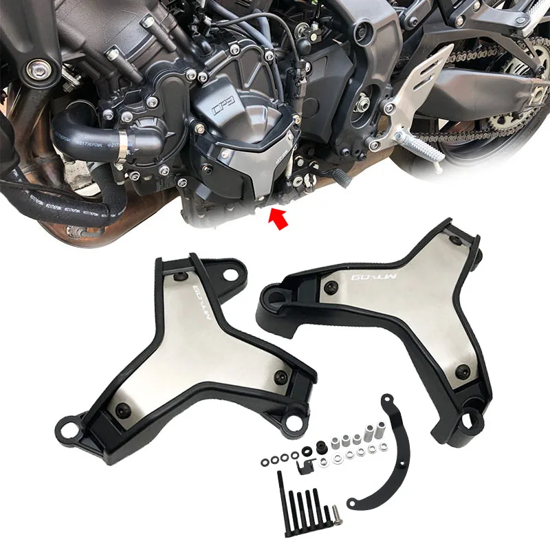 [Vitorerr]สำหรับ Yamaha MT-09 MT09 Mt09 Tracer 9 GT 2021 2022รถจักรยานยนต์อุปกรณ์เสริมด้านข้างเครื่องยนต์ป้องกัน Sliders Crash Pads ราคา 3,877 บาท*ส่งฟรี