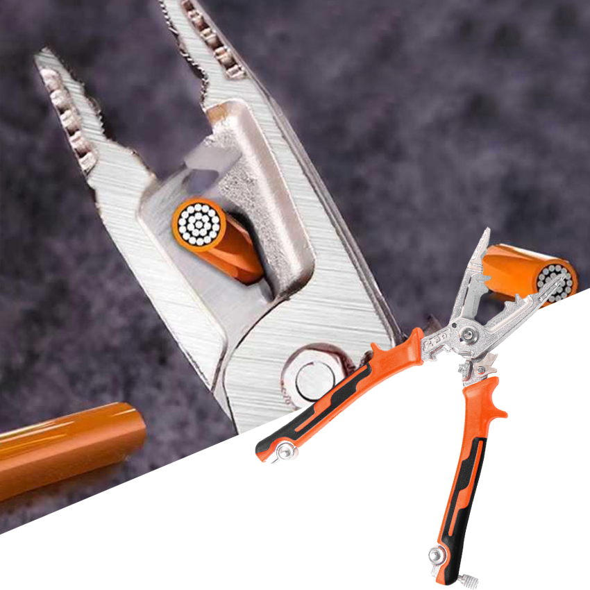 Nặng-duty dây điện phổ thông vũ nữ Thoát y Máy cắt cáp, C-RV đa chức năng dây vũ nữ Thoát y Kìm cho dây cáp điện Tước Uốn Tóc bồng