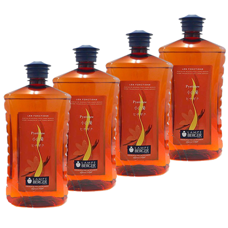 Buy LAMPE BERGER LB ESSENTIAL OIL 1L SET (4 BOTTLES) - PYRETHRE (小白菊) Singapore