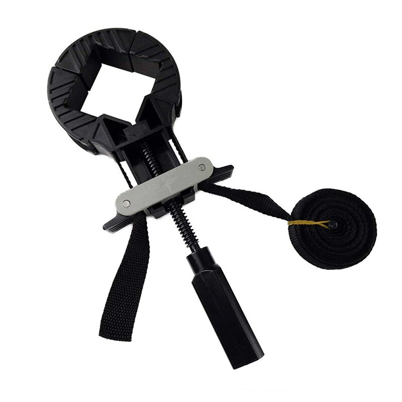 yingke Woodworking Band Clamp Multi-Function Binding Belt Clamp Right Angle Clip Frame Clip With 4m Nylon Rope