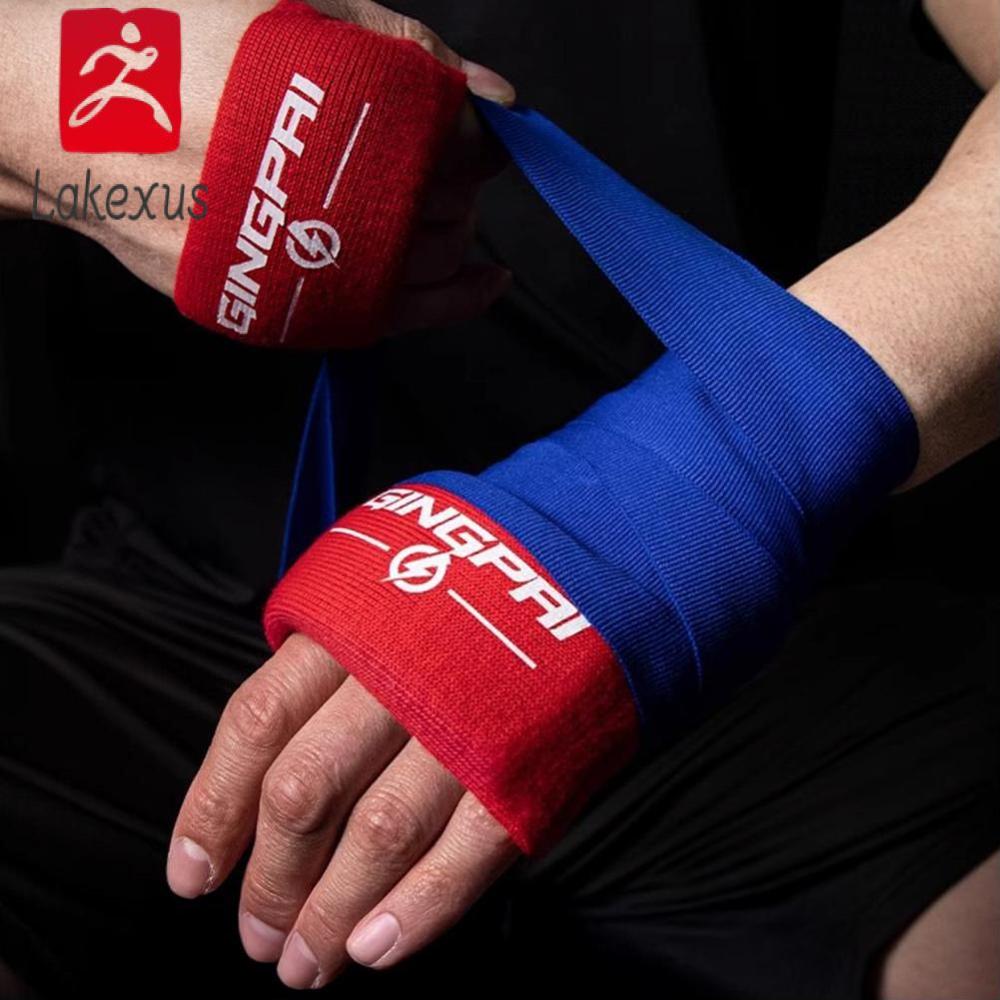 Lakexus 1 cặp miếng gel đấm bốc chuyên nghiệp được sử dụng với dây đai đấm bốc khớp ngón tay miếng đệm bảo vệ cho Muay Thai Sanshou