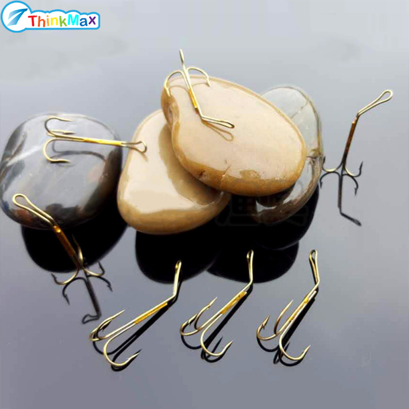 Steel Fishing Treble Hook Bent Extended Handle High Strength Anchor Hook Wire Diameter 0.7mm ราคา 7 บาท*ส่งฟรี