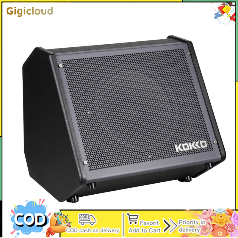 ED-35 Electric Bass Amp 50W Electric Drum Amplifier With Low High Frequency Recording Interface Backlighting Lightweight Portable Speaker Electric Bass Amplifier ราคา 23,353 บาท*ส่งฟรี