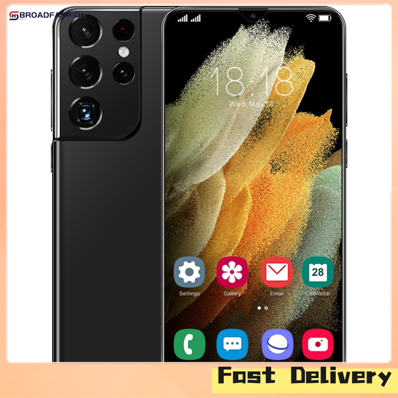 High-end Smartphone S21ultra 5g 6.7-inch Large Screen 8+256gb 6800mah Battery Multifunction Smartphone ราคา 2,481 บาท*ส่งฟรี