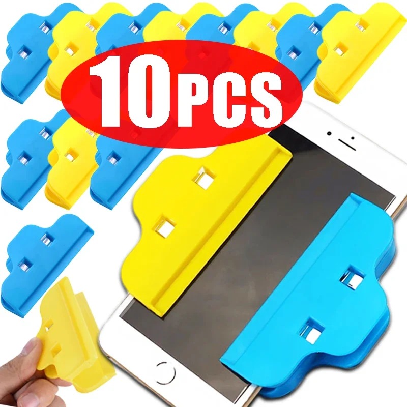 10Pcs Mobile Phone Repair Tools Plastic Clip Fixture Fastening Clamp For Iphone Samsung iPad Tablet LCD Screen Repair Tools