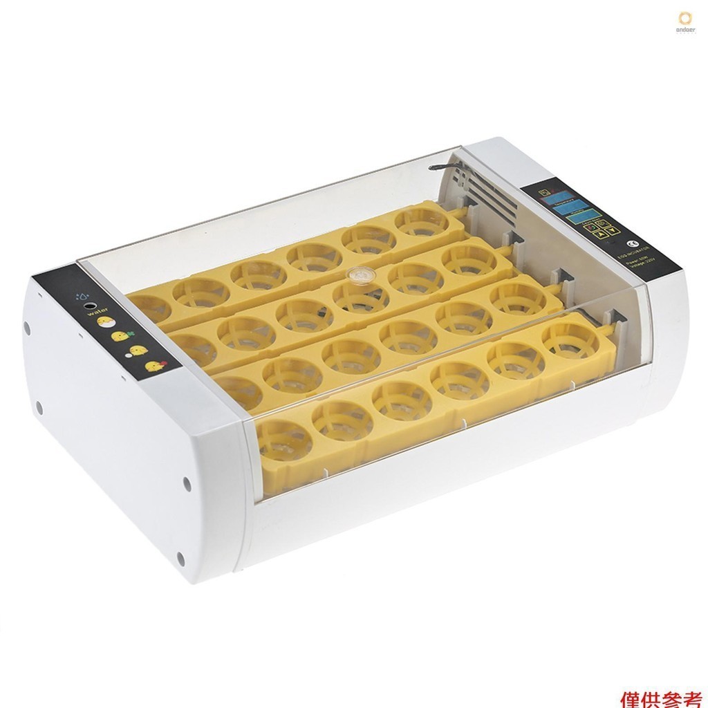 24-Eggs Intelligent Automatic Egg Incubator Temperature Control Hatcher for Hatching Chicken Duck Bird Quail Poultry AC220V ราคา 1,182 บาท*ส่งฟรี