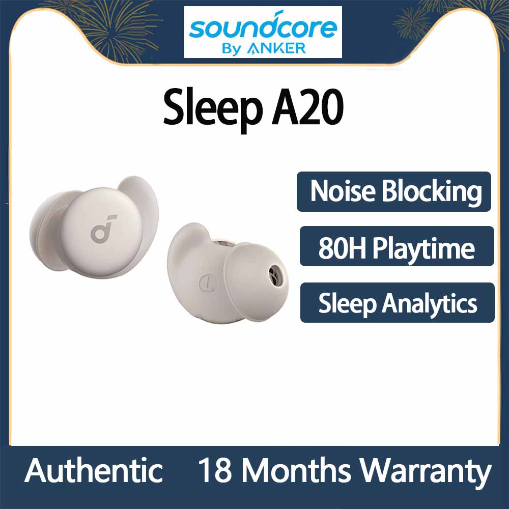 Anker Soundcore Sleep A20: Side Sleeping Earbuds With 80H Playtime