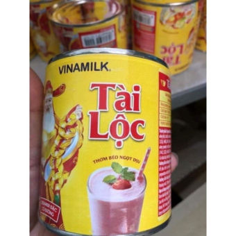 lLon Sữa Đặc VINAMILK Tài Lộc 380g (Date Mới)