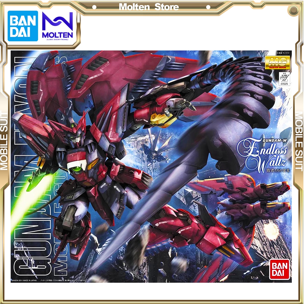 BANDAI Original MG 1/100 GUNDAM EPYON EW VER Gundam Wing Gunpla Model KitLắp ráp / Lắp ráp Anime Hành động Hình
