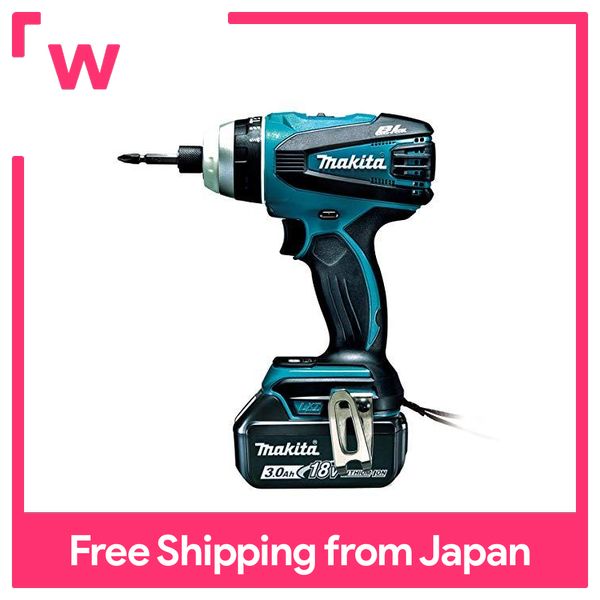 Makita 4 chế độ máy bắt vít tp141 (18V) màu xanh mô-men xoắn 150nm 3Ah pin 2 chiếc ・với Bộ sạc tp141drfx