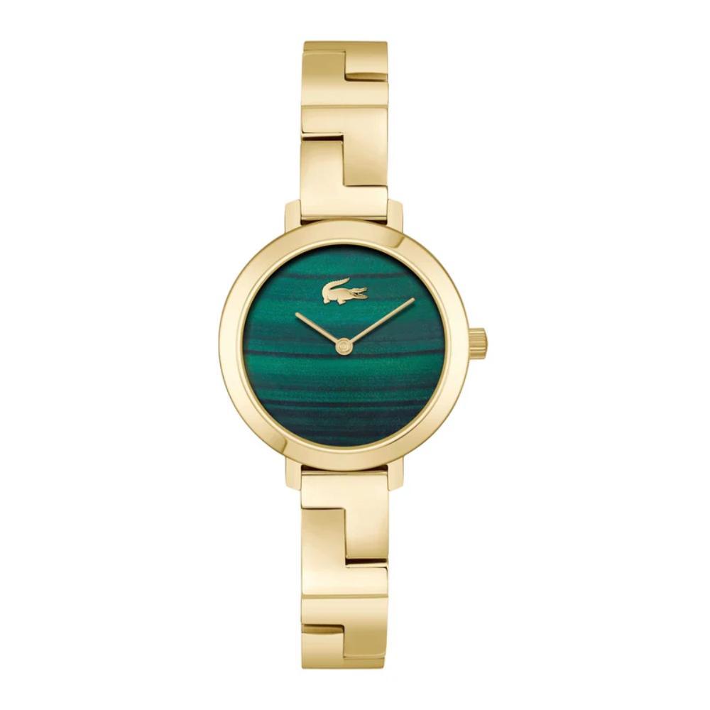 LACOSTE Tivoli รุ่น LC2001377 นาฬิกาข้อมือผู้หญิง สายสแตนเลส สีทอง หน้าปัด 28 มม. ราคา 7,275 บาท*ส่งฟรี