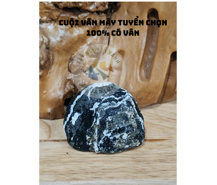 1kg đá cuội vân mây tuyển chọn 100% đều có vân