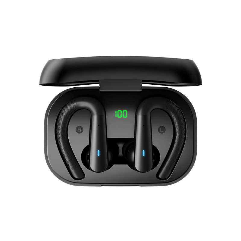 Zeallion tai nghe gắn tai không dây Tai nghe bluetooth TWS 40hrs Thể Thao Tai nghe kèm Micro tai ngh