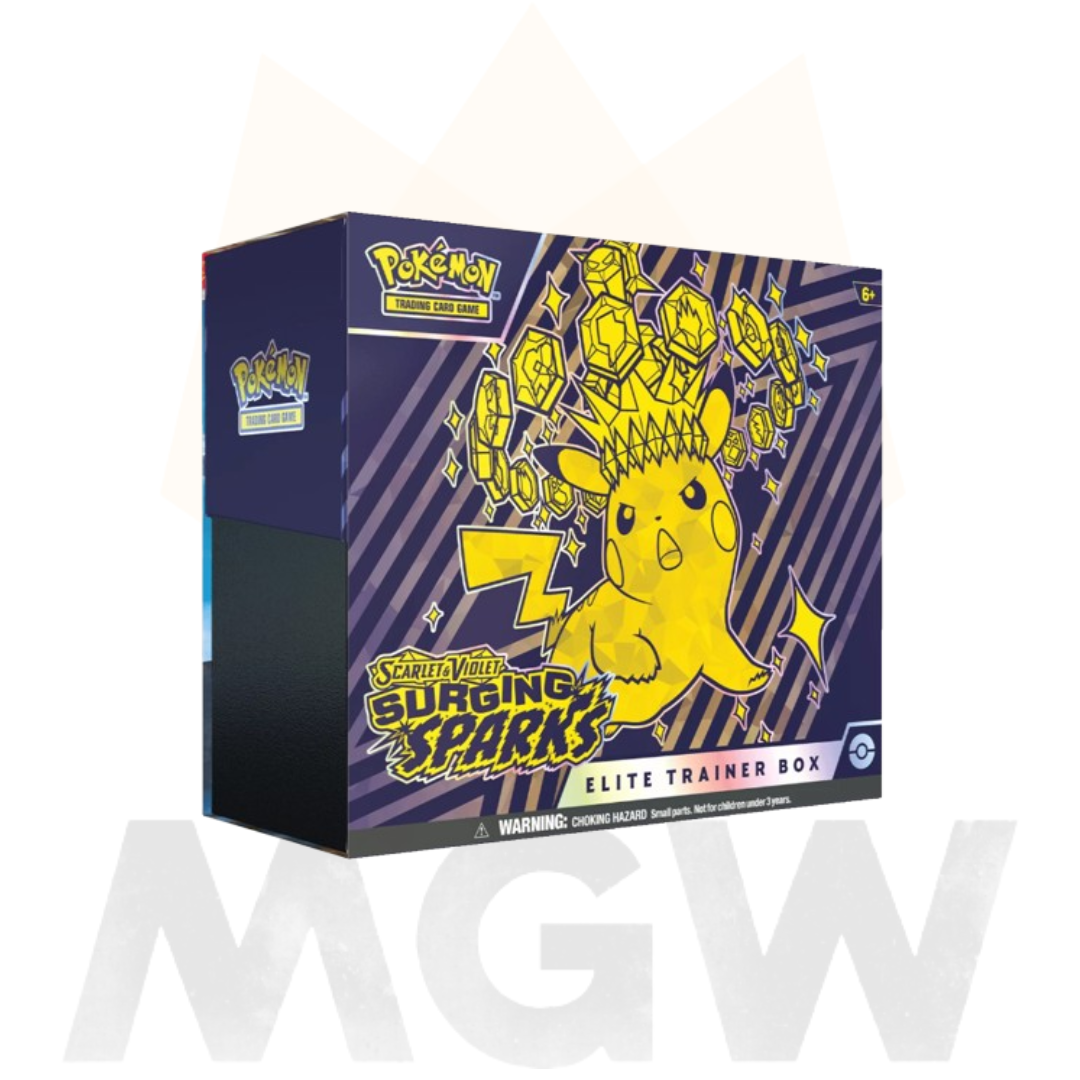 Pokemon Surging Sparks Etb - Factory Sealed Scarlet & Violet Elite