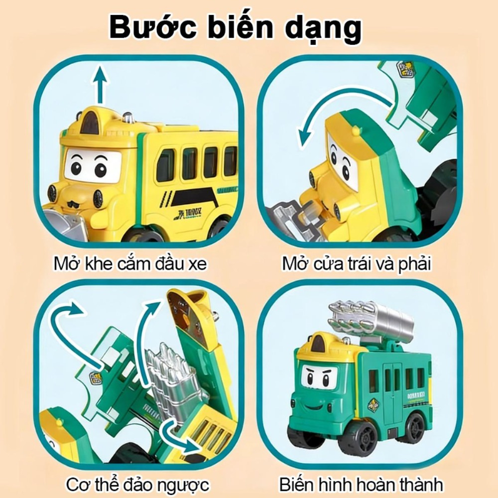 Xe công trinh mini phong cách hot trend ben biu chong roi giup phat trien tu duy cho be trai thong minh co the lat va bien doi thanh xe lat nguoc cho tre em danh cho be trai trong nha va ngoai troi lam qua tang