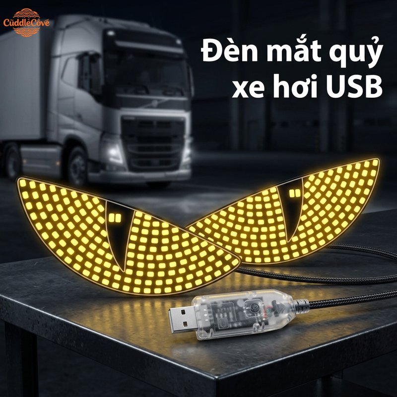 CuddleCove Car led pixel light dashboard screen usb plug in text animation display car interior decoration Giá 134,400 Đồng*Miễn phí vận chuyển