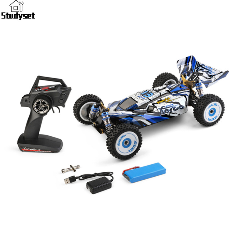 Studyset in stock WLtoys 124017 Remote Control Car 4WD 75KM/H High Speed Drift Racing RC Car Birthday Christmas Gifts For Boys Girls ราคา 10,466 บาท*ส่งฟรี