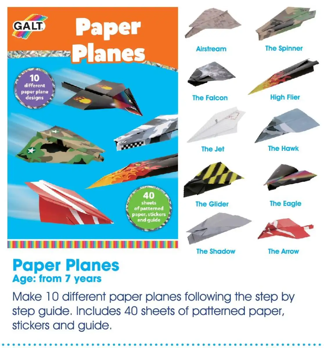 galt paper planes