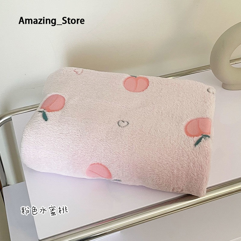 Amazing_Store [Code CLS2404A Discount 30k Order 150k] Coral wool blanket for winter warmth for students/offices ราคา 168 บาท*ส่งฟรี