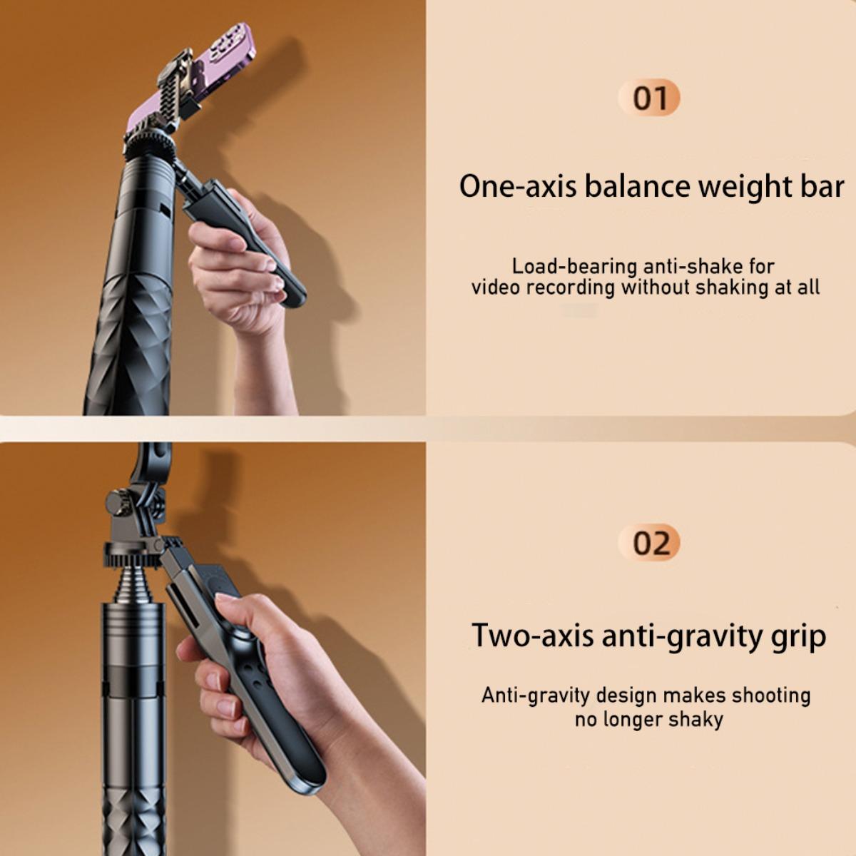 Gimbal stabilizzatore per smartphone con telecomando_voghion.com