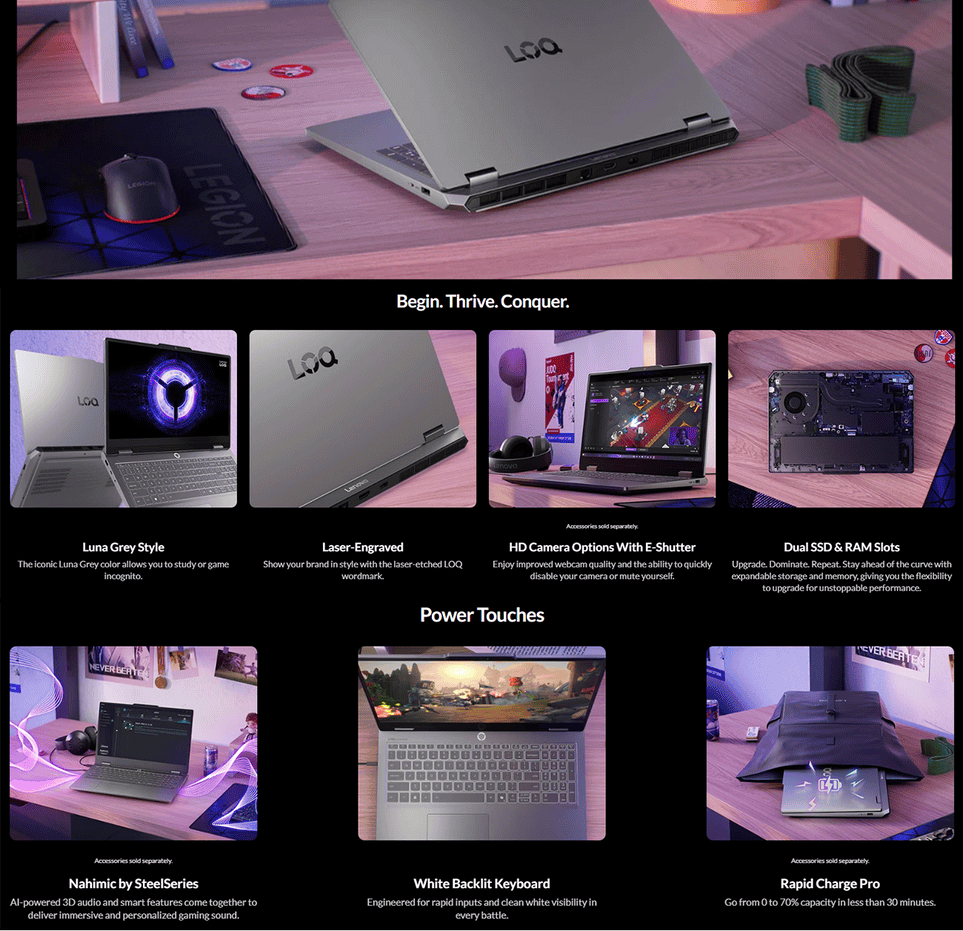 LOQ Essential 4UMJ. Get your Lenovo LOQ Essential Gen 9 15IRX11 83SC004UMJ Gaming Laptop with best PRICE IN BANGLADESH at MC SOLUTION BD....