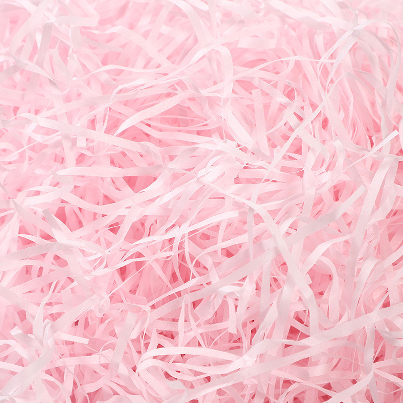 1pack 100g Shredded Paper Colorful Paper Gift Packaging Paper Fillers Crinkled Crushed Recycled Paper