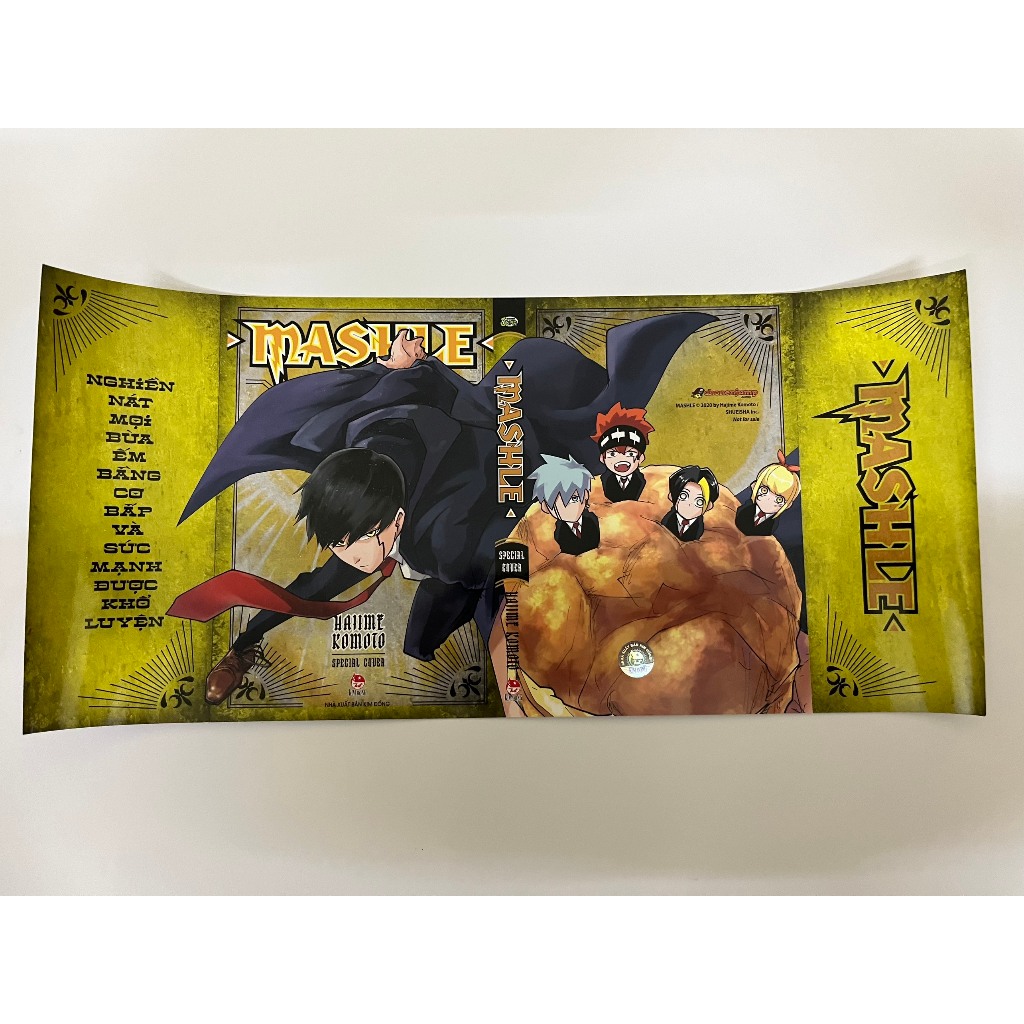 Special Jacket - Bìa Mashle - Vietnam Japan Comic Fes 2023 - NXB Kim Đồng