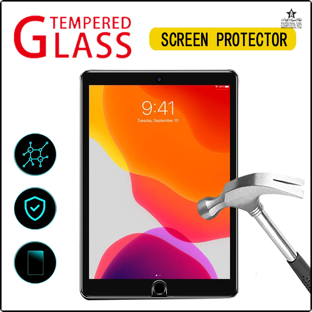 [llesd] for iPad 9 10.2 inch 2021 Tempered Glass Apple New iPad 9th Generation 10.2 Screen Protector HD 9H Protective Film ราคา 359 บาท*ส่งฟรี