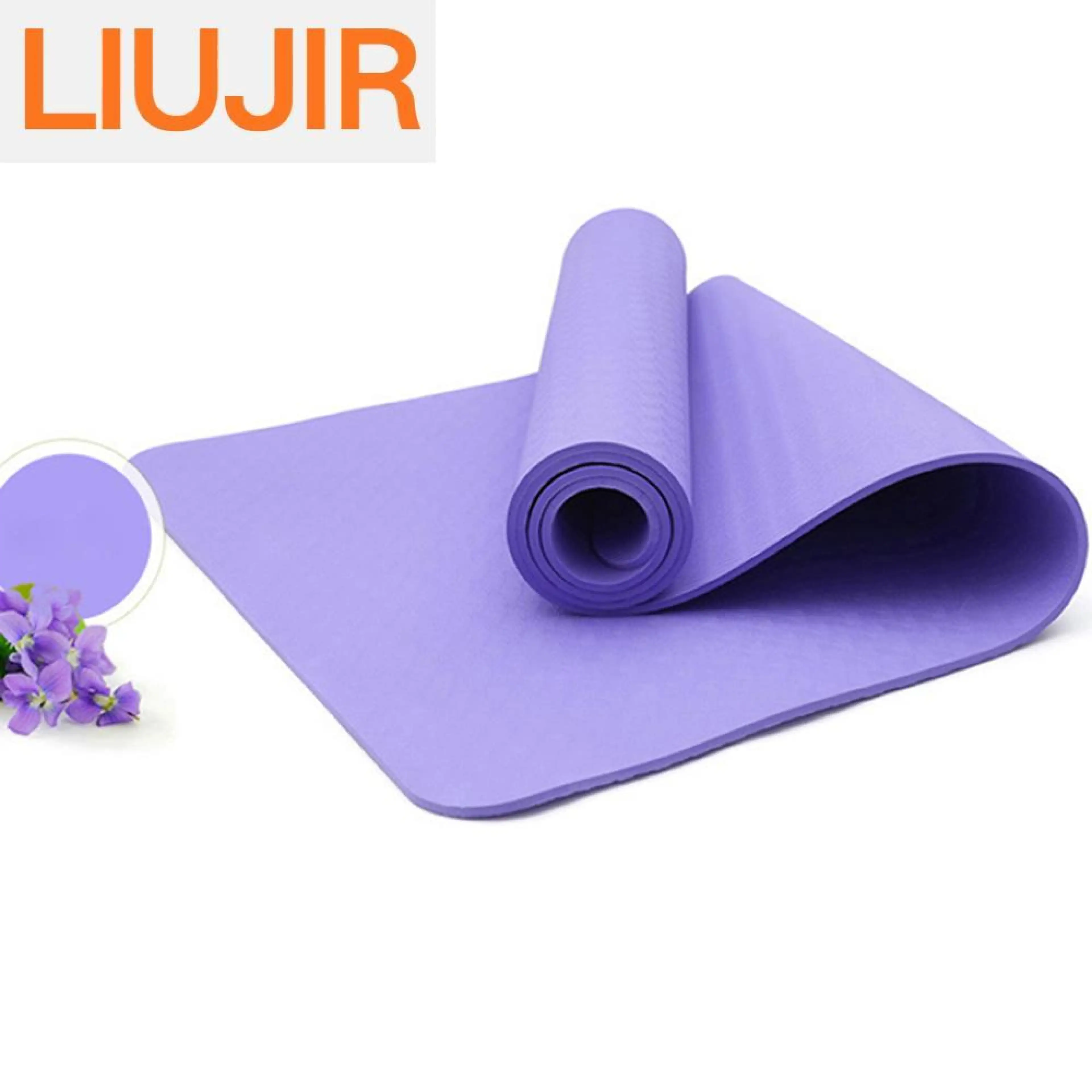 LIUJIR เสื่อโยคะ เสื่อออกกำลังกาย สำหรับยิมนาสติก พิลาทิส