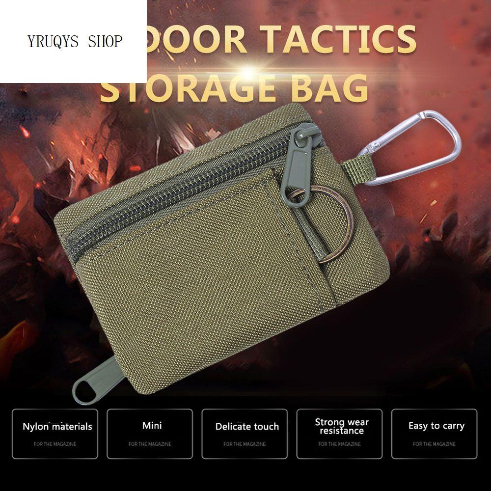 YRUQYS Travel Nylon Portable Tool Bag Waterproof Wallet Outdoor Coin Purse