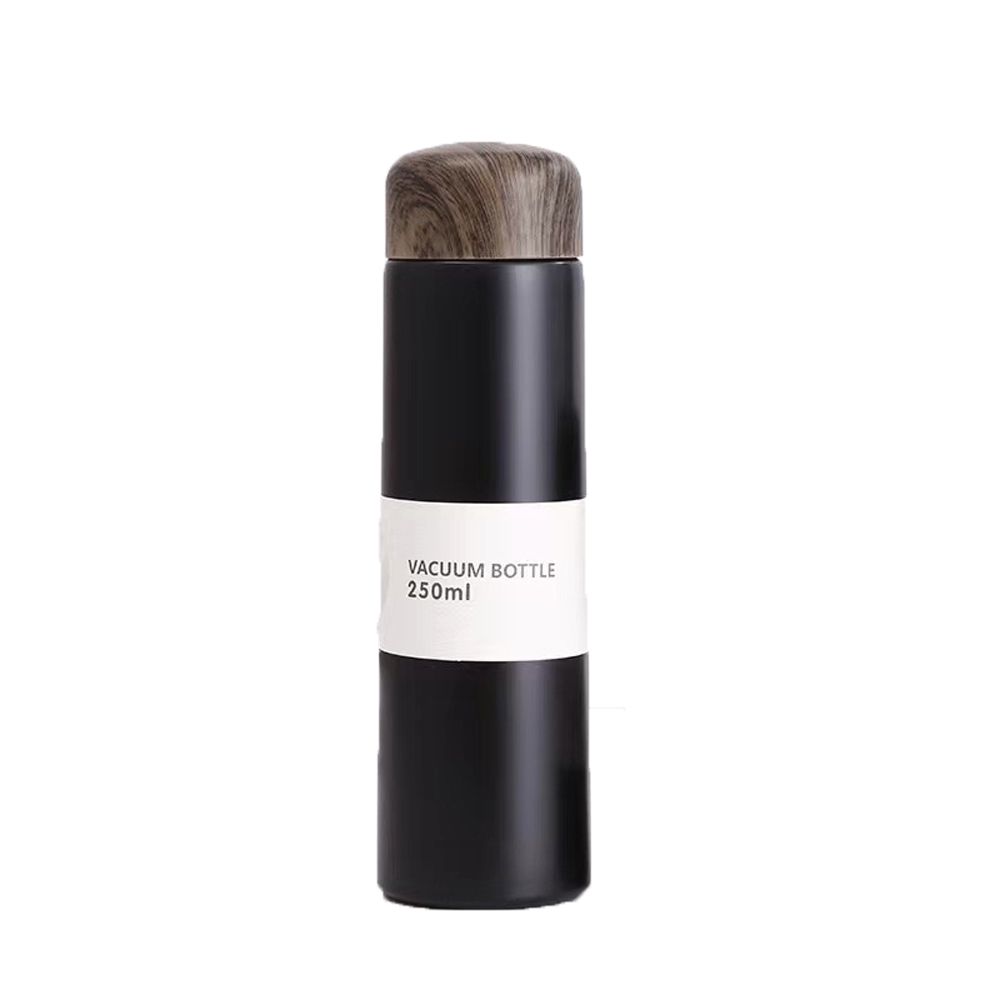 EODKUS Cà Phê Trà Cốc 150ML/250ML Mini Nồi Giữ Ấm Thép không Gỉ Gỗ Hạt Ly cách nhiệt Pocket Cup Chai Nước du lịch Chân không Flask Phích Thermocup - 2