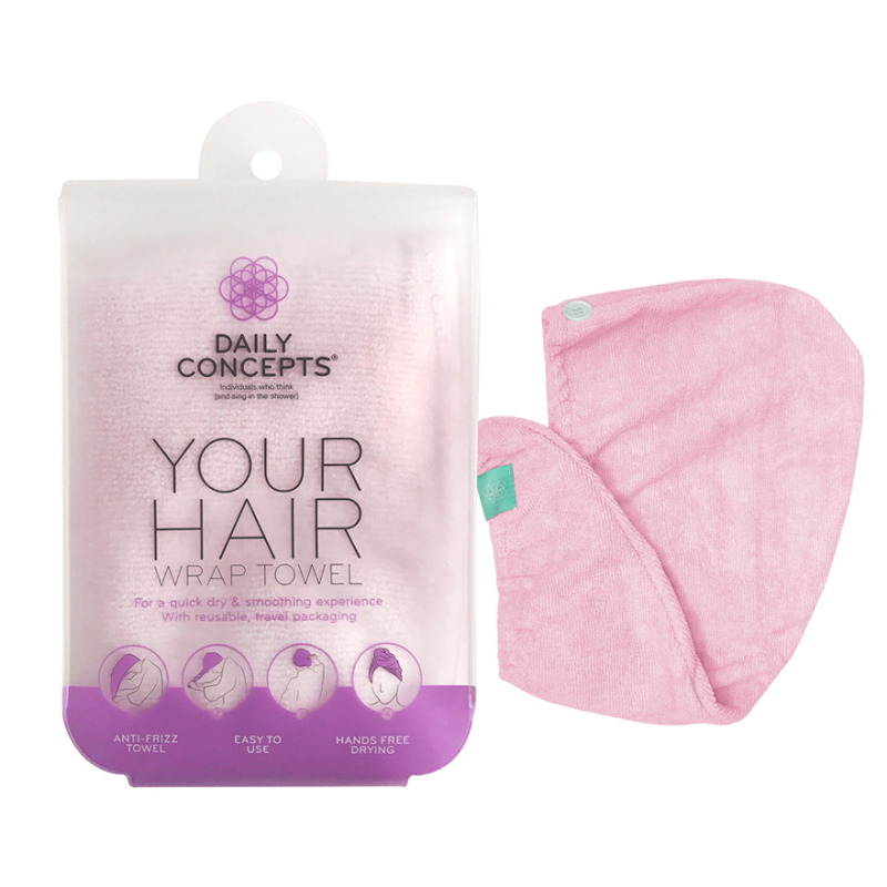 Buy Your Hair Towel Wrap-Pink Singapore