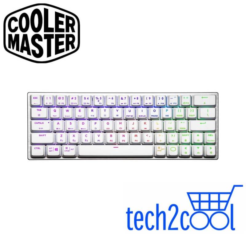Cooler Master SK622 Silver White 60% Wireless Mechanical Gaming Keyboard Singapore