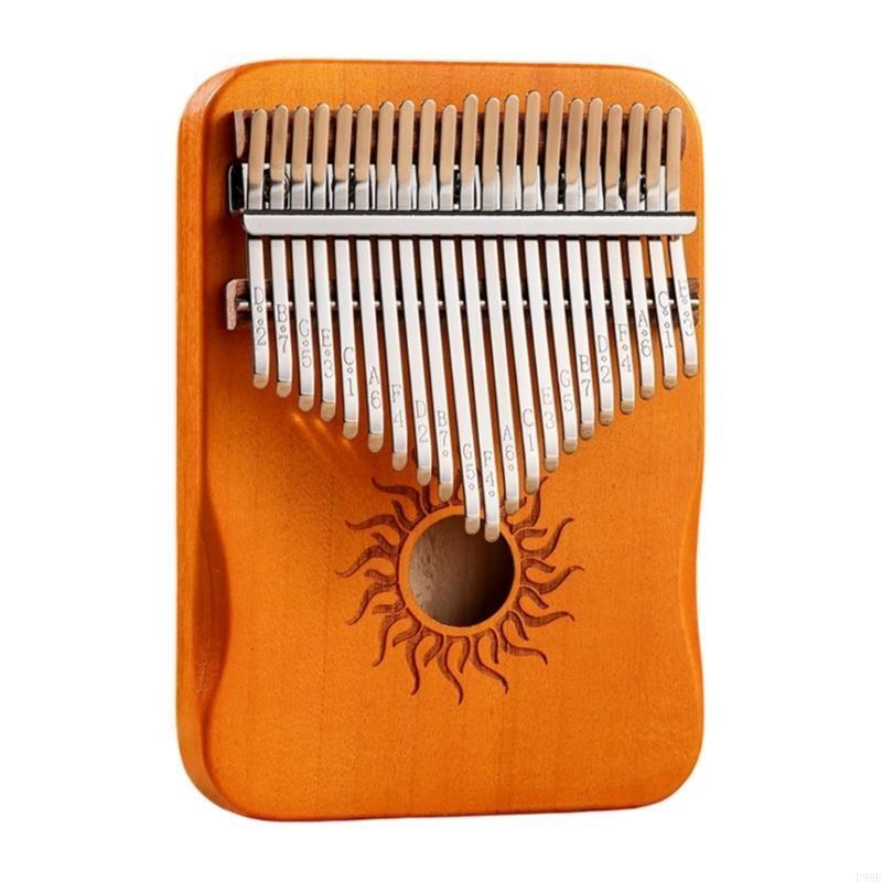 P88E Portable 17/21 Keys Small Piano Finger Piano Exquisite Thumb Piano - 3