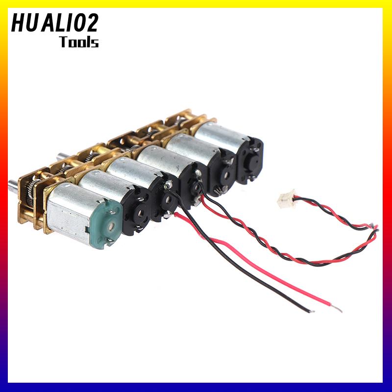 HUALI02 Micro N20 Bánh Động Cơ Tốc Độ Chậm Kim Loại Hộp Số Giảm Tốc Động Cơ Điện Tự Làm Đồ Chơi