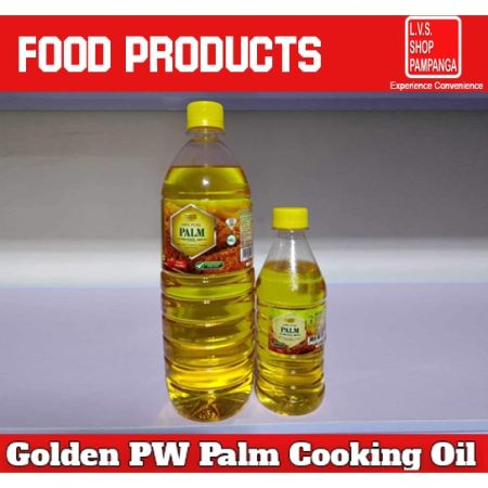 Golden PW Palm Cooking Oil 1L / 350ml Good For the Heart Mantika cooking oil