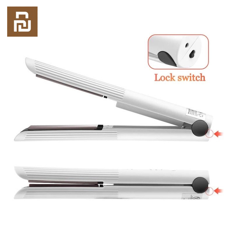Xiaomi Youpin Hair Straightener Curling Dual-purpose Straightening Splint Hair Straightener Negative Ion Curling Iron a