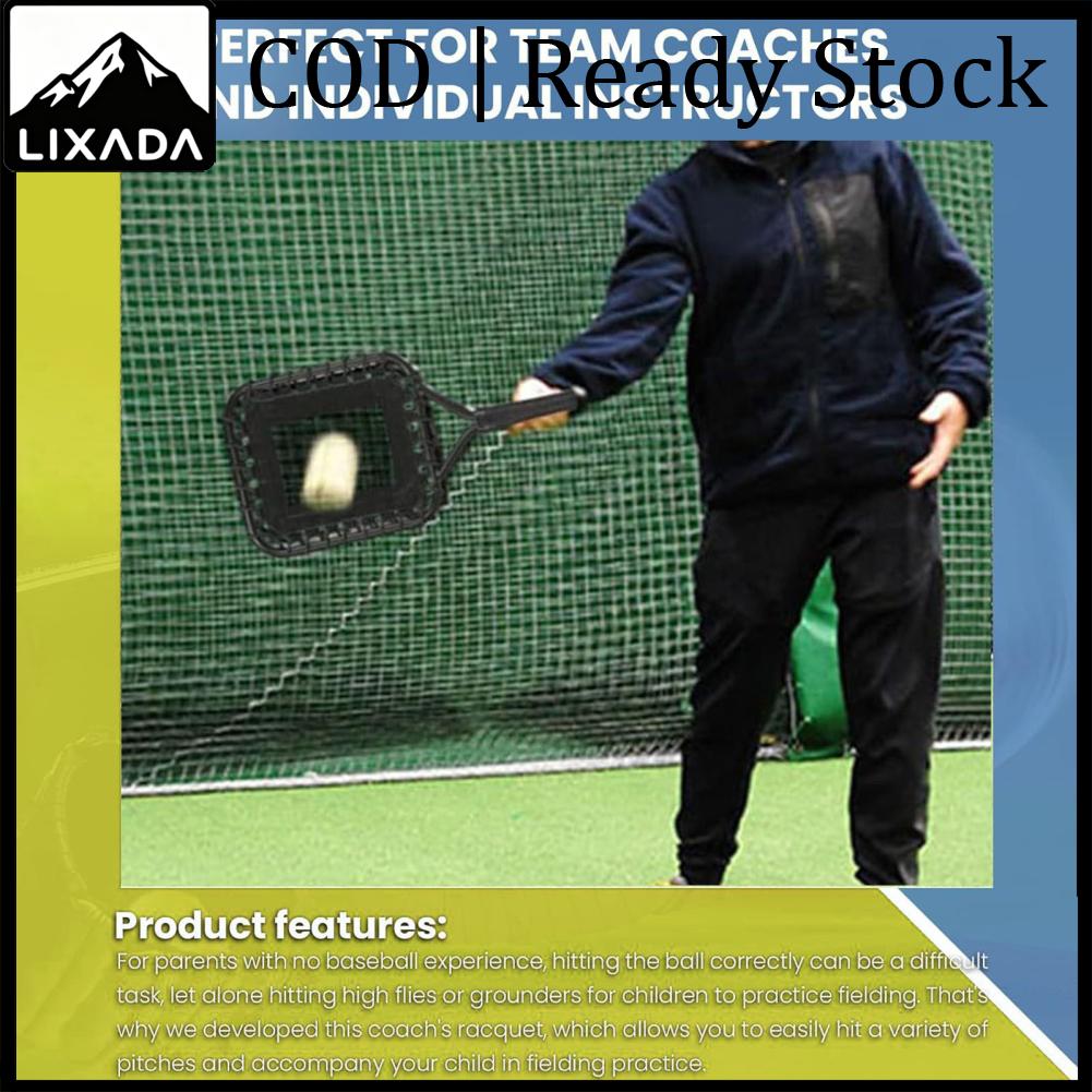 LIXADA Coach ไม้เบสบอล Anti SLIP น้ำหนักเบา Fly Ball Fungo Racket อุปกรณ์การฝึกอบรมสำหรับทีมเหย้าการฝึกอบรมส่วนบุคคล ราคา 2,440 บาท*ส่งฟรี