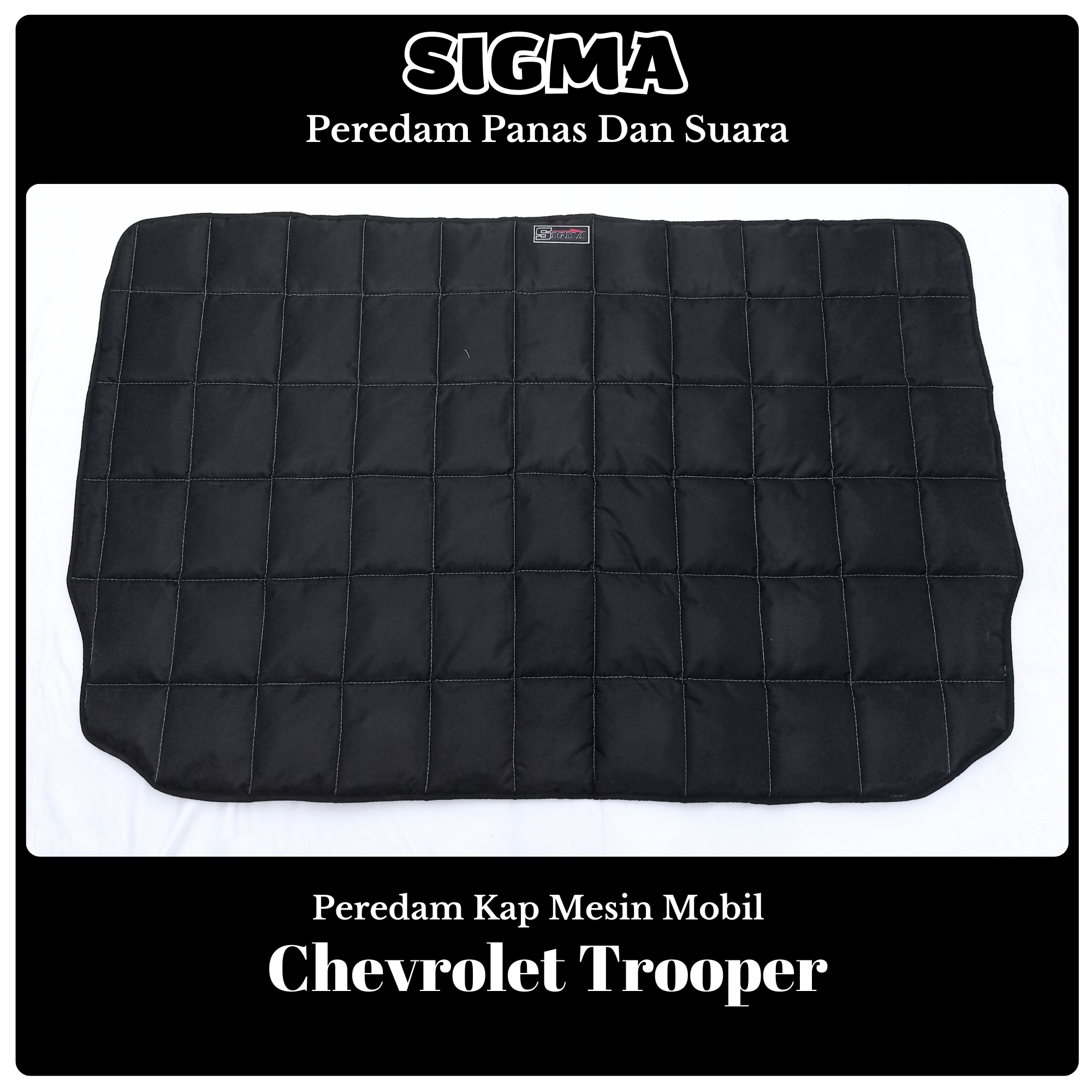 Peredam Panas Dan Suara Kap Mesin Mobil Chevrolet Trooper 5 Pintu Harga  450,000 Ringgit*Penghantaran Percuma