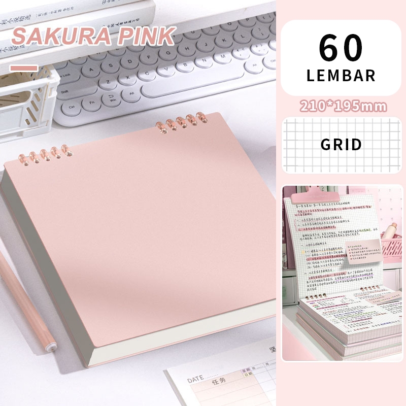 Binder 360 Derajat Notebook B5 Binder Notebook B5 Buku Tulis Sekolah Lucu Buku Notebook Aesthetic - Suning Mall