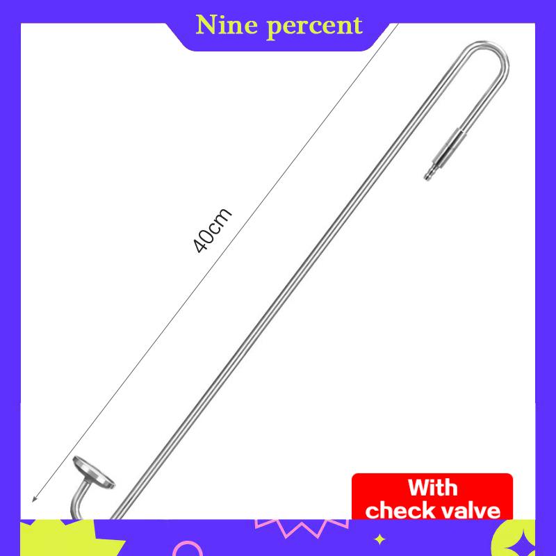 Nine percent Zrdr Aquarium CO2 Máy phun sương CO2 khuếch tán gương 304 thép không gỉ áp lực giảm solenoid van Refiner cho thực vật thủy sinh tăng trưởng Fish Tank CO2 Refiner - 3