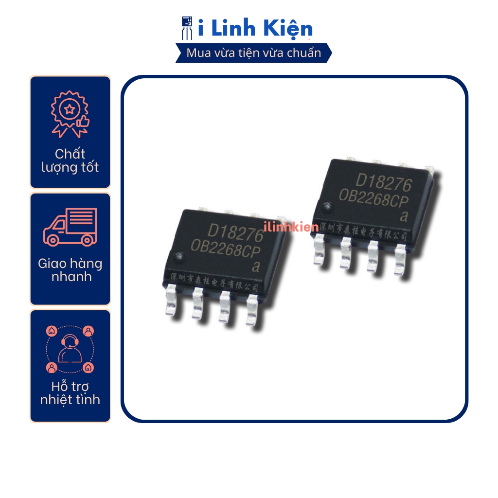 Ob2268cp sop-8 chính hãng on-bright