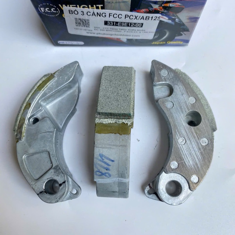 Bố 3 càng ab 125,lead 125,pcx,sh mode chính hiệu FCC