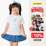 [BST Dream Team Summer] Áo Phông Kid Form Relax Thêu Nét Nautical KCTS26S010