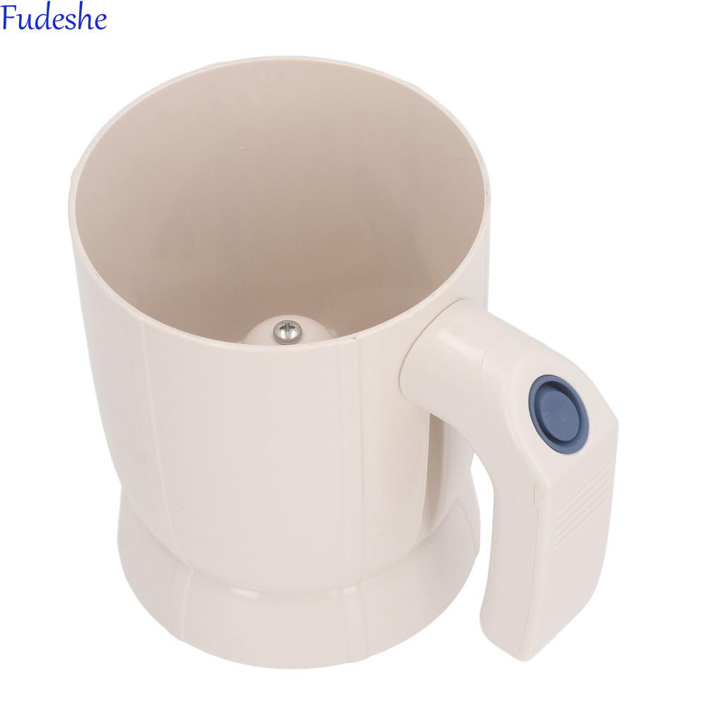 PAZNUL Dễ dàng Máy sàng bột điện ABS Có thể giặt được Máy lọc bột tự động Di động Bộ lọc sàng Máy sàng bột cầm tay Bếp bánh mì gia đình