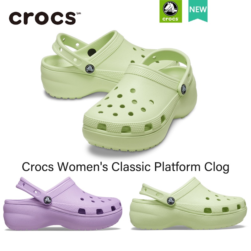 利Dép Crocs Nữ Đế Dày CROCS Guốc Đế Xuồng Cổ Điển Hợp Thời Trang Cho Nữ 2022206750