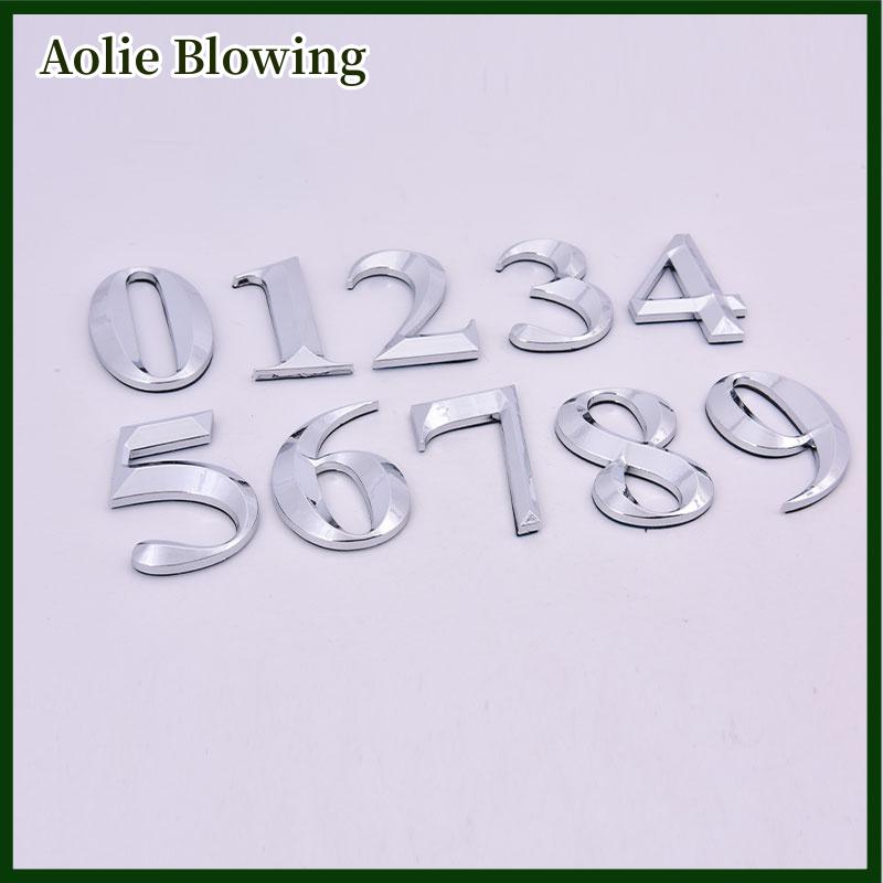 Aolie Nhãn hiệu số cửa tự dính nhãn dán căn hộ số căn hộ khách sạn Văn phòng