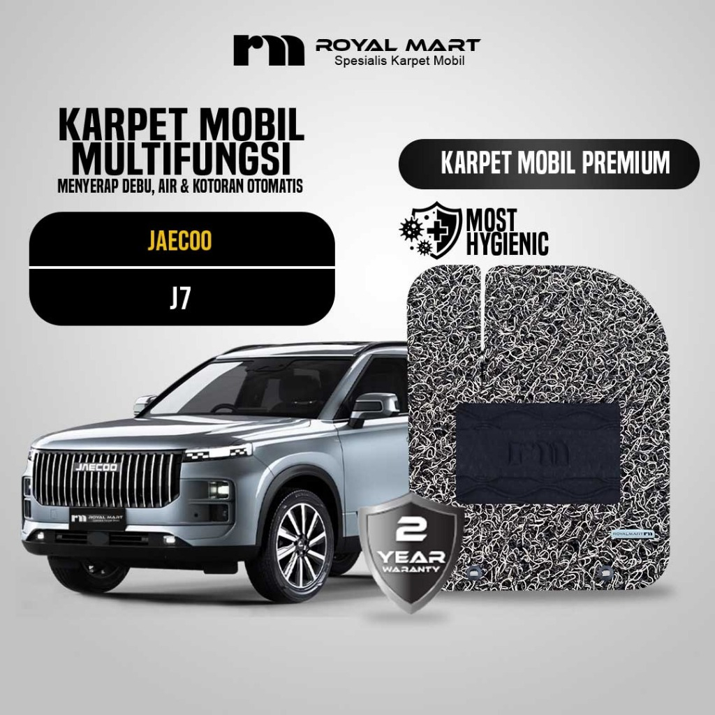 ROYAL MART Karpet Mobil Mie Premium JAECOO J7 2025 Full Set Bergaransi Harga 825,000 rupiah*Gratis Ongkir
