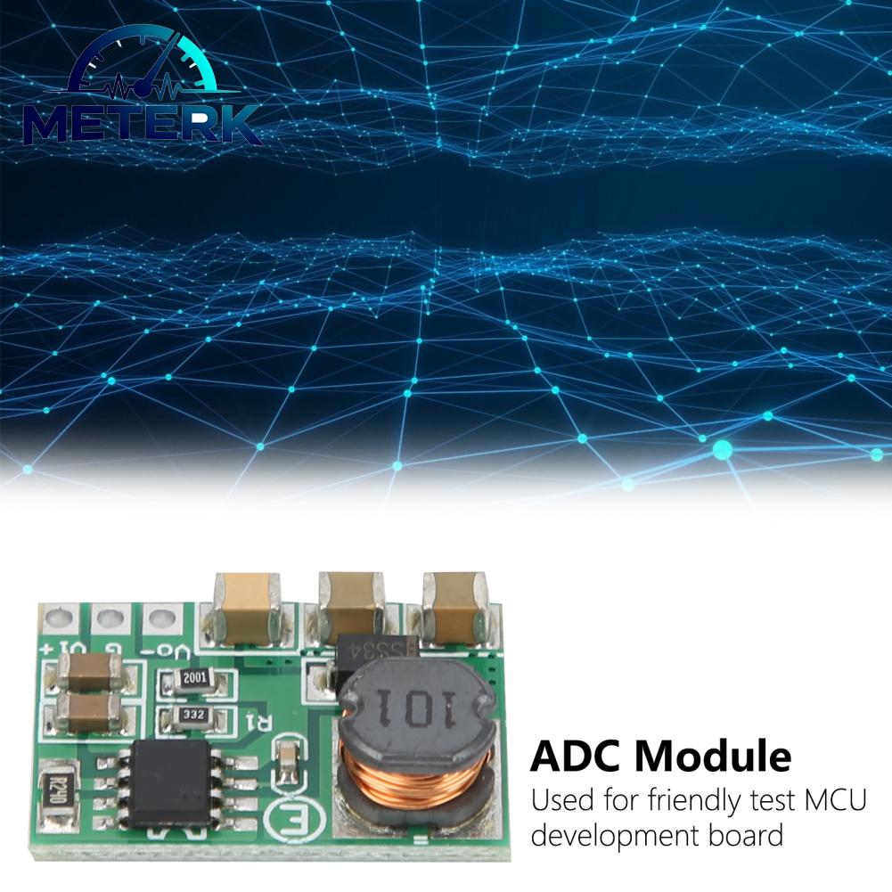 Meterk บอร์ดจ่ายไฟโมดูล DAC 2.54 มม บั๊กพินบูสต์แรงดันลบ DC‑DC สำหรับเครื่องขยายเสียงปฏิบัติการ LCD ราคา 126 บาท*ส่งฟรี